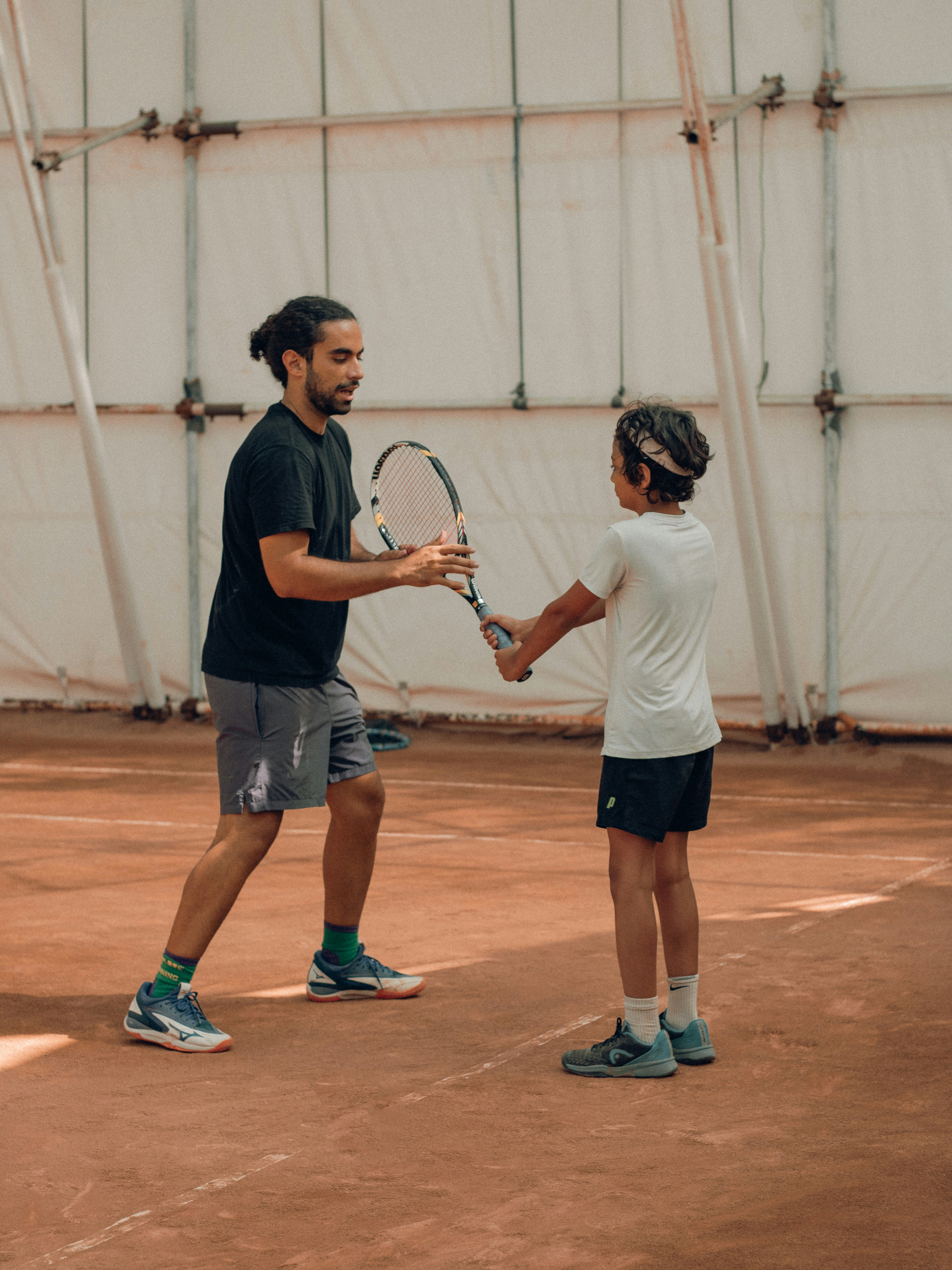 Tennis lesson